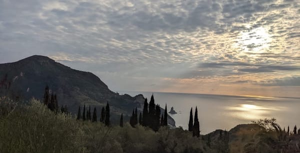 Agios Gordios Viewpoint