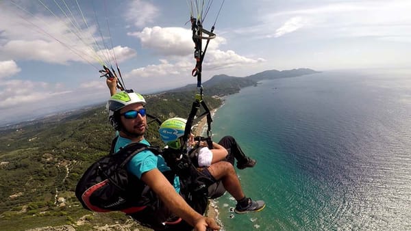Corfu Paragliding Tandem Flights