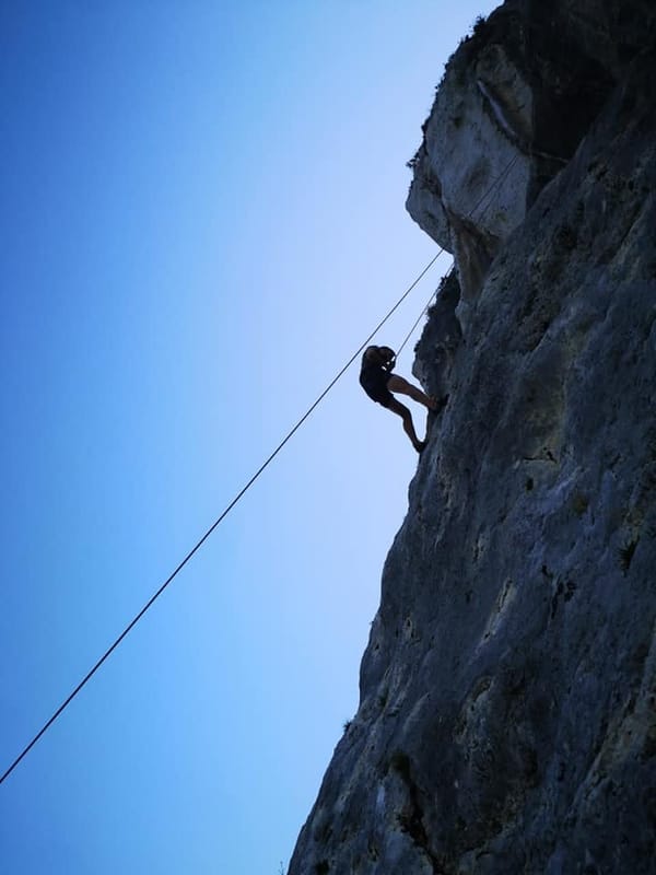 Climbing Corfu