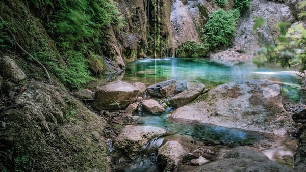 Nymfes Waterfalls